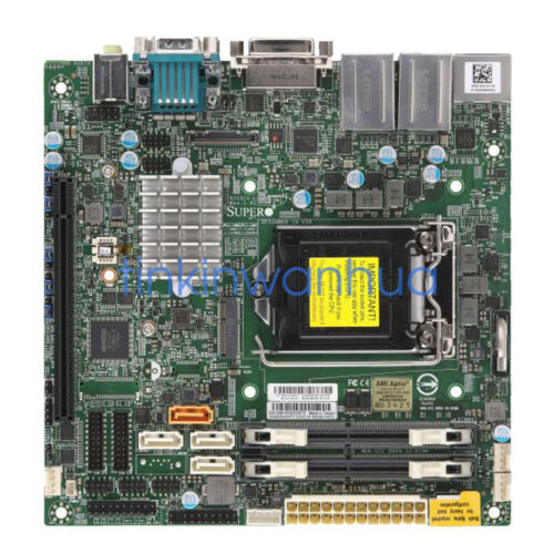 For Supermicro X11Scv-L Single Socket Lga-1151 Ddr4 Mini-Itx Server Motherboard