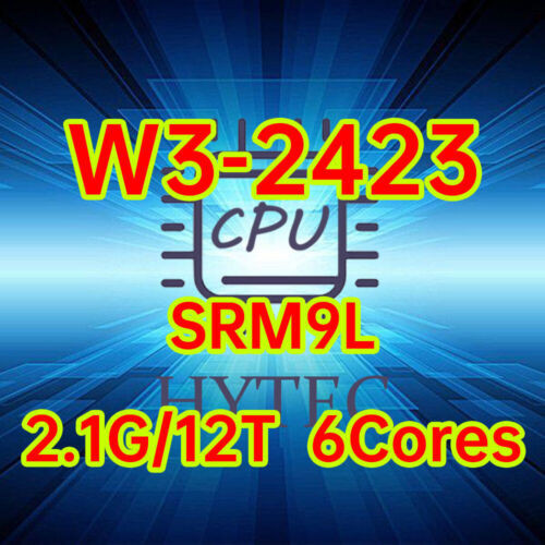 Intel Xeon W3-2423 Srm9L 6-Cores 2.1Ghz  12T 120W Lga-4677 Cpu Processor