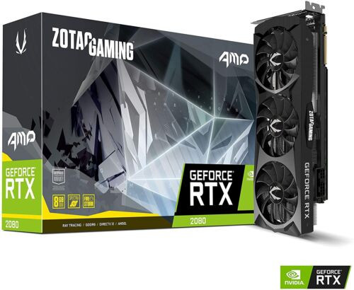 Zotac Gaming Geforce Rtx 2080 8Gb Gddr6 Graphics Card Gpu