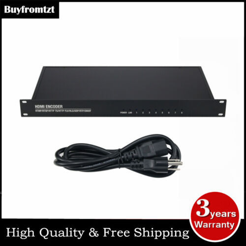 Xe-8D 8-Way H.265 Hdmi Video Encoder H.264 1920 X 1280 1080P@30Fps For Iptv Live