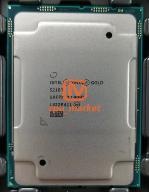 Intel Xeon Gold 5218T Qs 16 Core 32 Th 2.10 Ghz 3647 Pin 105W Cpu Processor