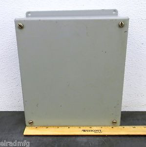 HAMMOND 1436K ENCLOSURES TYPE 12 BOX 9.5X8.5X3 NOB