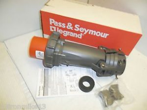 New Pass&Seymour 4100P12W 100-Amp Generator Plug Hbl4100P12W 100A 125V/250V