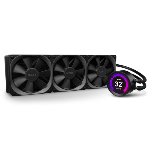 Kraken Z73 360Mm - Rl-Krz73-01 - Aio Rgb Cpu Liquid Cooler - Customizable Lcd Di