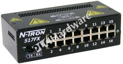 N-Tron 517Fx-St Industrial Ethernet Switch 17 Ports 10-30V Dc