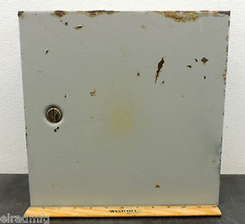 HOFFMAN A12N126 ELECTRICAL ENCLOSURE 12X12X6 ELECTRIC BOX CONTROL BOX USED 001