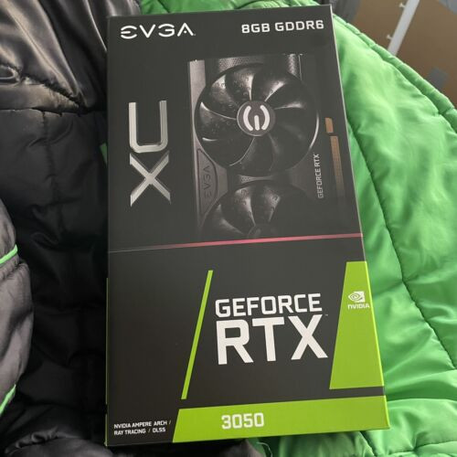 Evga 08G-P5-3553-Kr Xc Geforce Rtx 3050 Nvidia Ampere Arch / Ray Tracing / Dlss