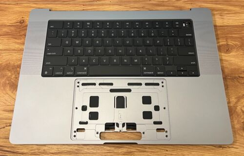 Oem Macbook Pro 16 A2485 2021 M1 Pro Top Case Keyboard Battery Space Gray Grd A