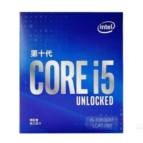 Intel Core I5-10400 Desktop Processor 6 Cores/12 Ths But Without The Cooler