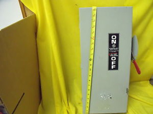 #723a General Electric / GE NON Fusible NEMA 1 100 AMP 240 Volt TGN3323 Disconne