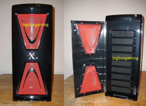 Vintage New Thermaltake Xaser Atx Pc Case Gaming Red With Window