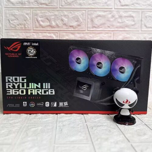 Asus Rog Ryujin Iii 360 Argb Aio Liquid Cpu Cooler 360Mm Radiator, Asetek