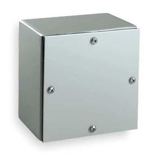 WIEGMANN WA060604GSC Enclosure,Steel,6 x 6 x 4 In