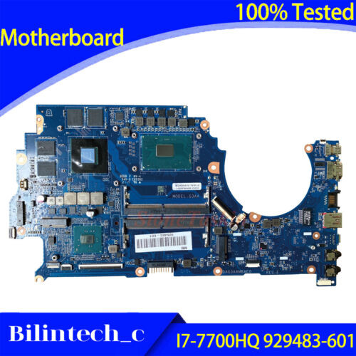 For Hp Omen 15-Ce Tx Tpn-Q194 Motherboard I7-7700Hq Gtx1050 2Gb 929483-601 Ddr4