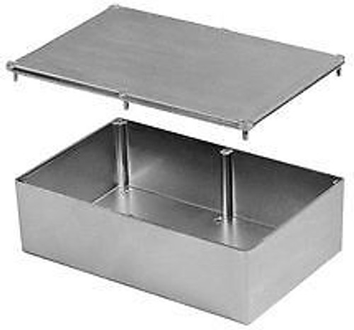 BUD INDUSTRIES CU-470 ENCLOSURE, BOX, ALUMINIUM (10 pieces) BUD INDUSTRIES CU-470 ENCLOSURE, BOX, ALUMINIUM (10 pieces)