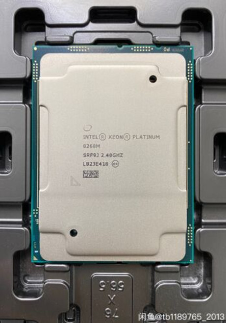 Intel Xeon Platinum 8260M Qs Srf9J 33M Cache 2.3 Ghz  Processor Cpu