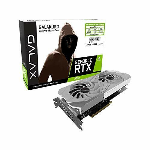 Kuroutoshikou Geforce Rtx3060 Graphic Board Gddr6 12Gb Gk-Rtx3060-E12Gb/Oc/White