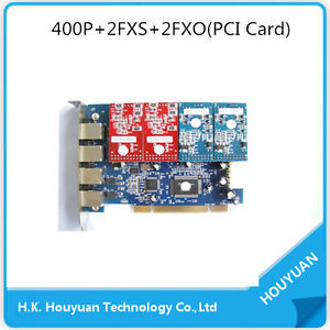 Asterisk card insert UBUNTU /Trixbox /Elastic/CentOS ,400P TDM AX400P A400P PCI