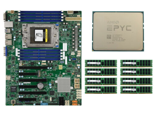 Amd Epyc 7402 Cpu + Supermicro H11Ssl-C + 2666V Ecc Reg Ram Multiple Choices