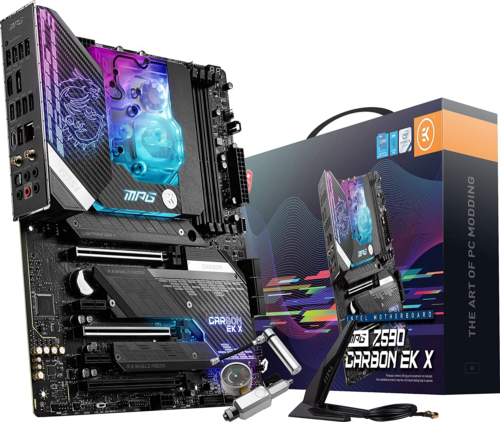 Mpg Z590 Carbon Ek X Gaming Motherboard (Atx, 11Th/10Th Gen Intel Core, Lga 1200