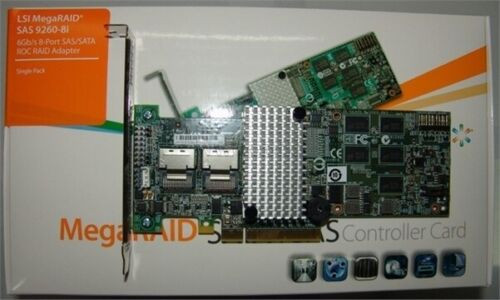 New Lsi Megaraid 9260-8I Sas Raid With Ibbuo7 Pci-Express Raid Controller