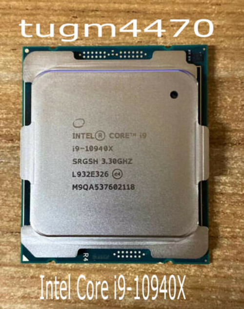 Intel Core I9-10940X 3.3-4.6Ghz 14Cores 28Thr Lga 2066 165W Cpu Processor