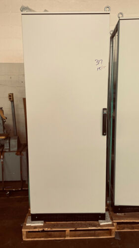 Hoffman Steel Enclosure 32" X 22" X 82" One Door Lights Fan   Csq