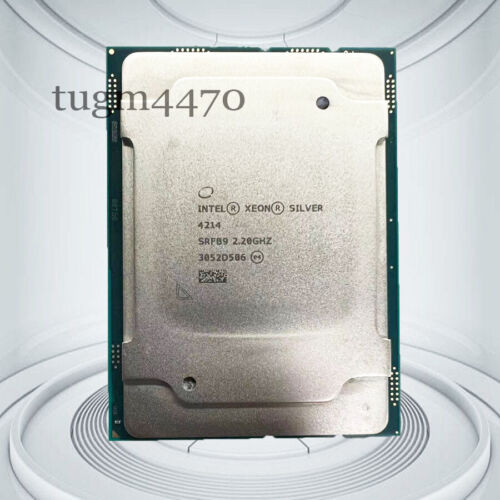 Intel Xeon Silver 4214 Cpu Processor 12 Cores 24 Ths 2.4Ghz 100W Fclga 3647