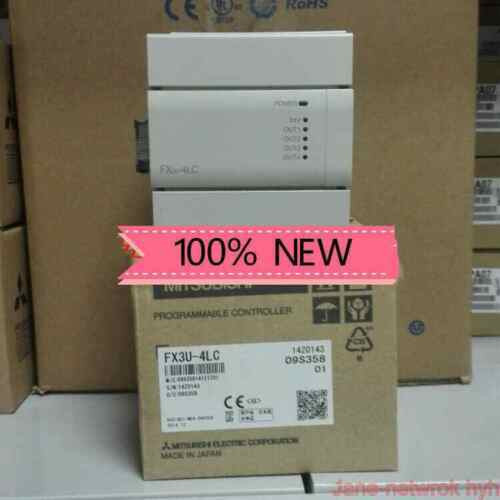 1Pc New Fx3U-4Lc Fx3U4Lc Plc  With Warranty