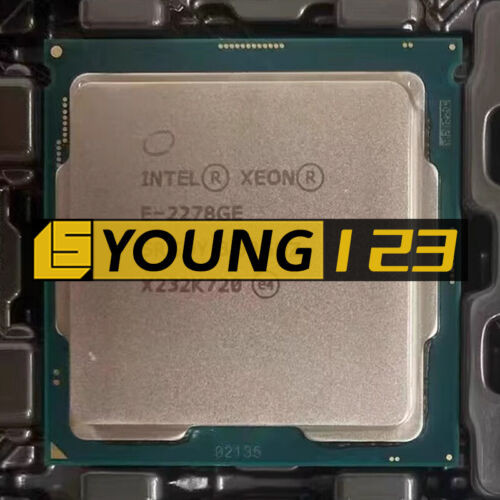 Intel Xeon E-2278Ge Srgdy 3.3Ghz 8 Cores 80W Lga 1151 Cpu Processor