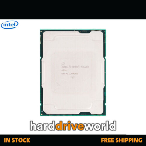 Srkxl Intel Xeon Silver 4314 16-Core 2.40Ghz 24Mb Cd8068904655303 Processor