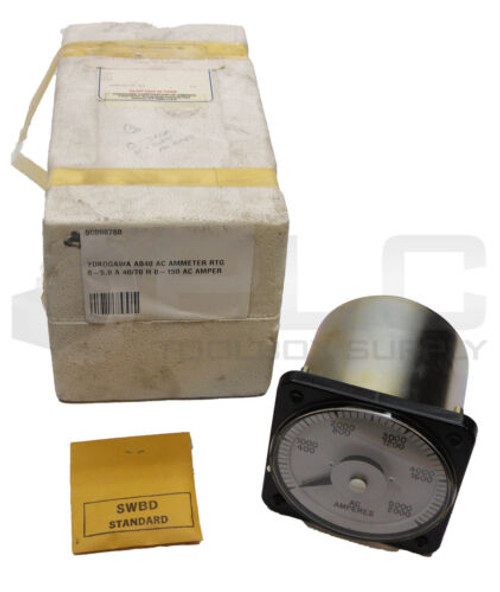 New Yokogawa 103131Lszz7 Ac Ammeter 0-5.0A 40/70Hz