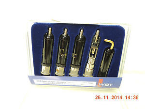 A Set Of 4 Wbt 0152 Ag Nextgen Rca Plug, Brand New In Original Box.