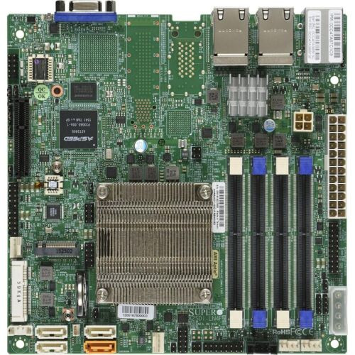 Full Warranty Supermicro A2Sdi-Ln4F Motherboard Mini-Itx Atom C3850