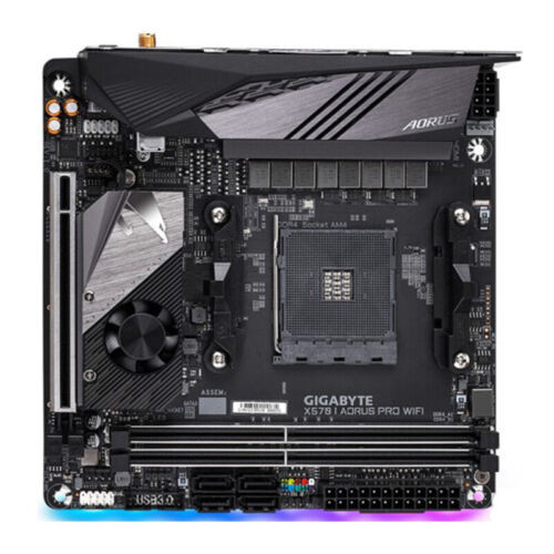For Gigabyte X570 I Aorus Pro Wifi Amd Am4 Ddr4 Mini-Itx Motherboard Tested