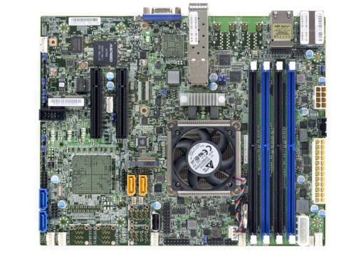 Full Warranty Supermicro X10Sdv-4C+-Tp4F Intel Xeon D1518 4C/8T Motherboard