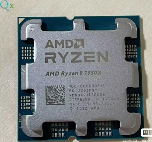 Amd Ryzen 9 7950X R9 7950X Am5 Cpu Processor 4.5 Ghz 16-Core 32-Th 64Mb 170W