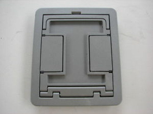 Legrand FPCTCGY Gray Floorport Flanged Cutout Top Cover