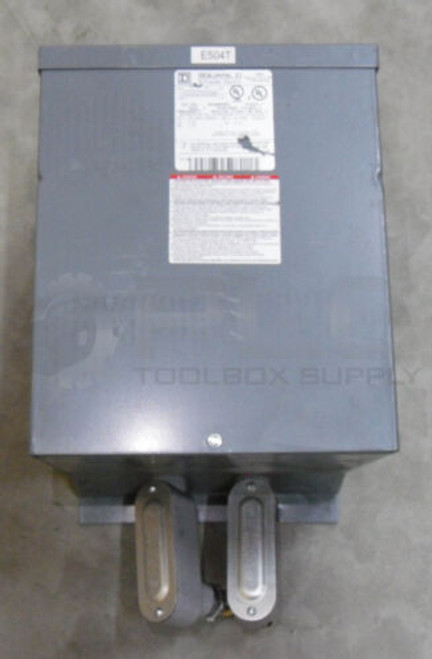 Square D 5Sq58548R1 Transformer 1Ph 60Hz 575V 5Kva Type 3R