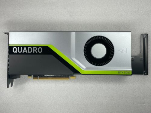 Nvidia Quadro Rtx 5000 16Gb Single Fan Gddr6 Video Graphics Card Gpu, Mint