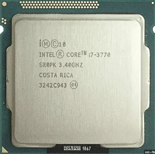 Lot (20 Units) Of Intel Cpu Core I7-3770 3.4Ghz Lga1155