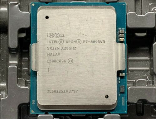 Genuine Retail Version Intel Cpu Xeon Sr226 E7-8893V3 4-Core 3.20Ghz 45Mb