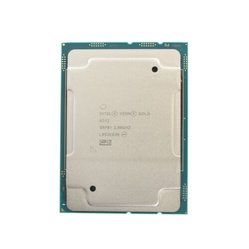 Intel Xeon Gold 6242 Cpu Processor 16 Core 2.80Ghz 22Mb L3 Cache 150W Srf8Y