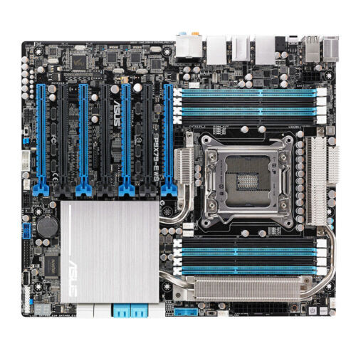 For Asus P9X79-E Ws Workstation Motherboard Lga2011 Ddr3 7Pcie_16 Dual Gbe Lan