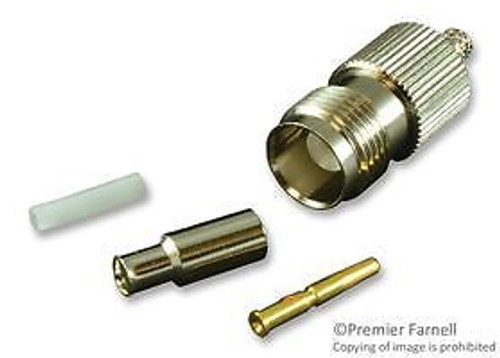 Amphenol Connex 122138 Rf/Coaxial, Tnc Jack, Str, 50 Ohm, Crimp