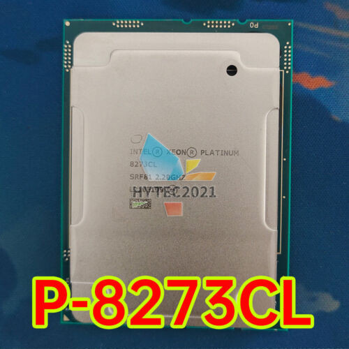 Intel Xeon Platinum 8273Cl Srf81 2.20G 28 Cores 56-T 165W Lga-3647 Cpu Processor