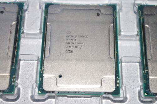 Intel Xeon Cascade Lake Srffd 3.20 Ghz W-3245 Fclga3647 Cpu Processor Usa Seller