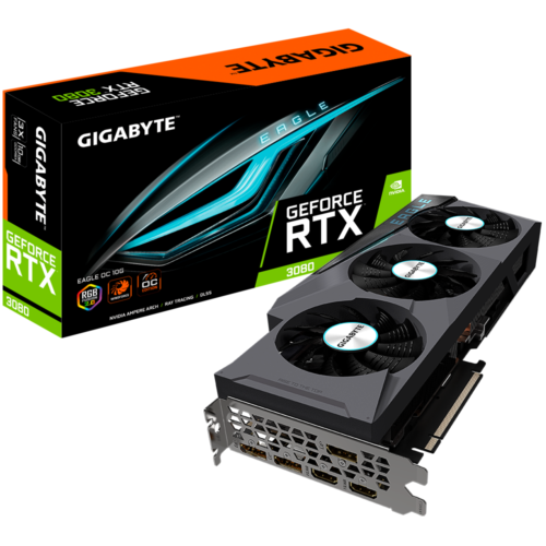 Gigabyte Geforce Rtx 3080 Gaming Oc 10G Gddr6X V2 Lhr Graphics Card