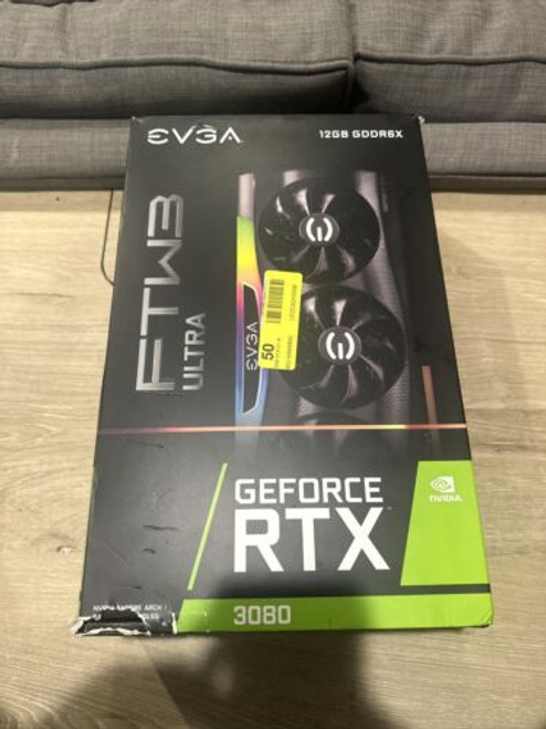 Evga Geforce Rtx 3080 12Gb Ftw3 Ultra Gaming Graphic Card (12G-P5-4877-Kl)