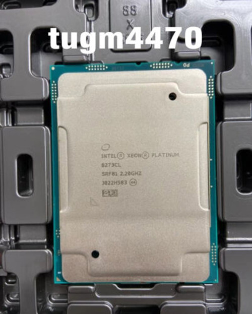Intel Xeon Platinum 8273Cl Cpu Processor Srf81 2.20G 28-Coer 56-T 165W Lga-3647